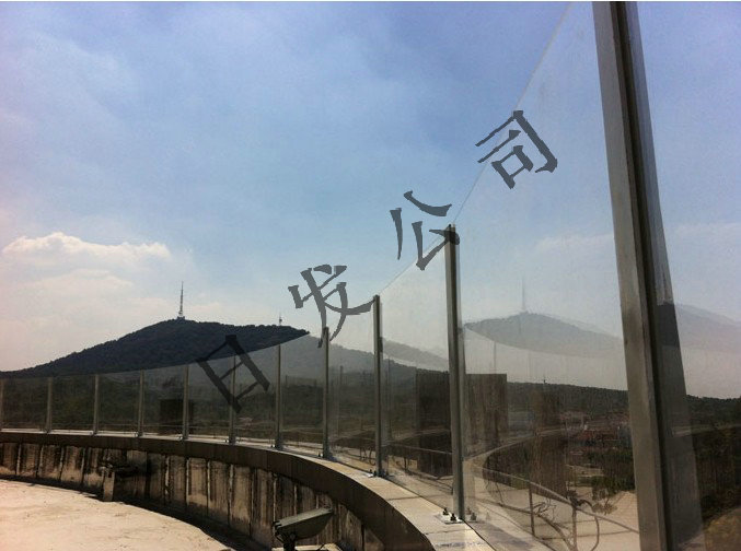 青島銀河酒店透明聲屏障