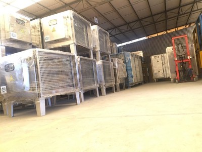 峰旭環(huán)保-生產(chǎn)車間成品區(qū)